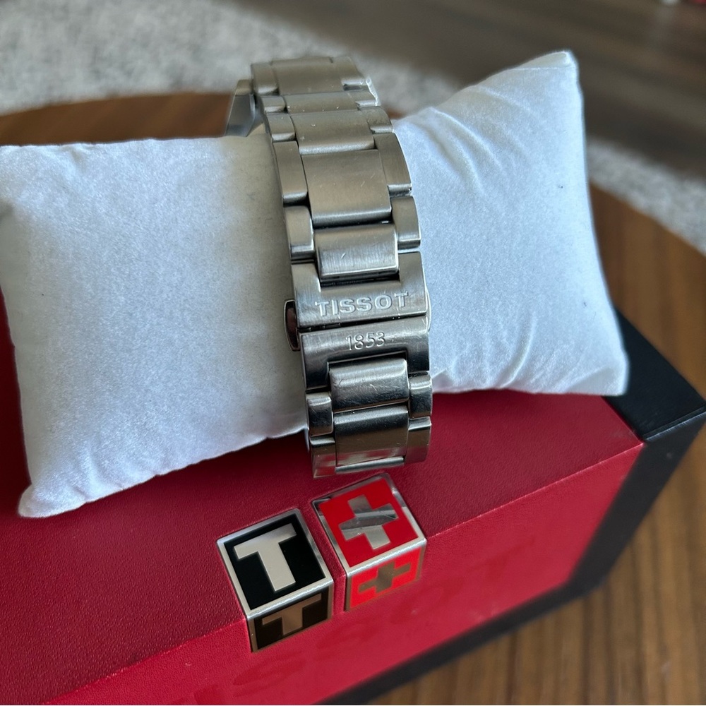 Tissot Men’s PRS 516 Blue Day Date Dial Watch - Picture 2 of 16